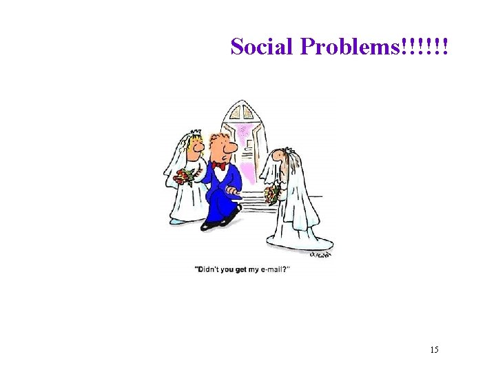 Social Problems!!!!!! 15 