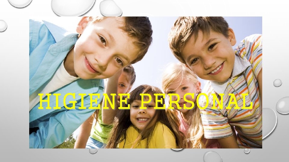 HIGIENE PERSONAL 