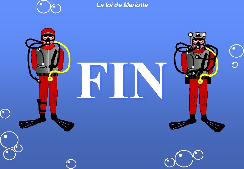 La loi de Mariotte FIN La loi de Mariotte FIN