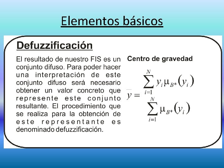 Elementos básicos 