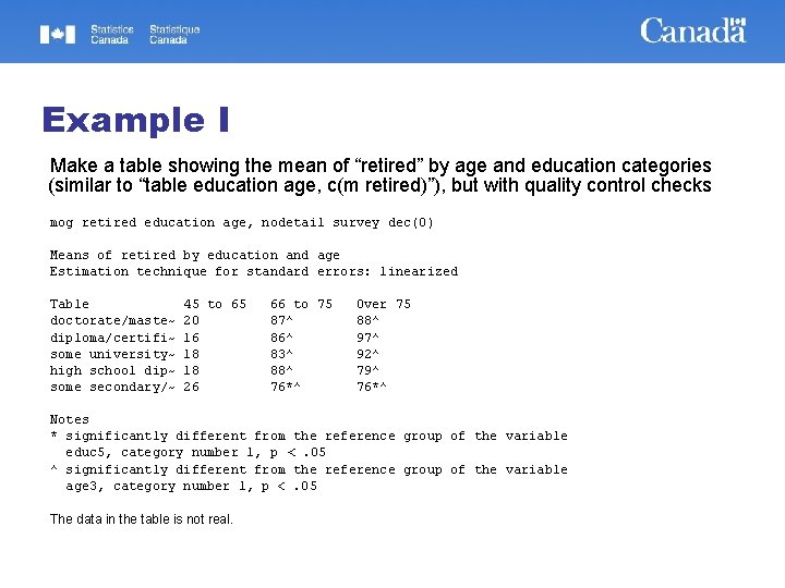 Descriptives Table Examples Rses Automating the Production of Descriptive Tables at Statistics