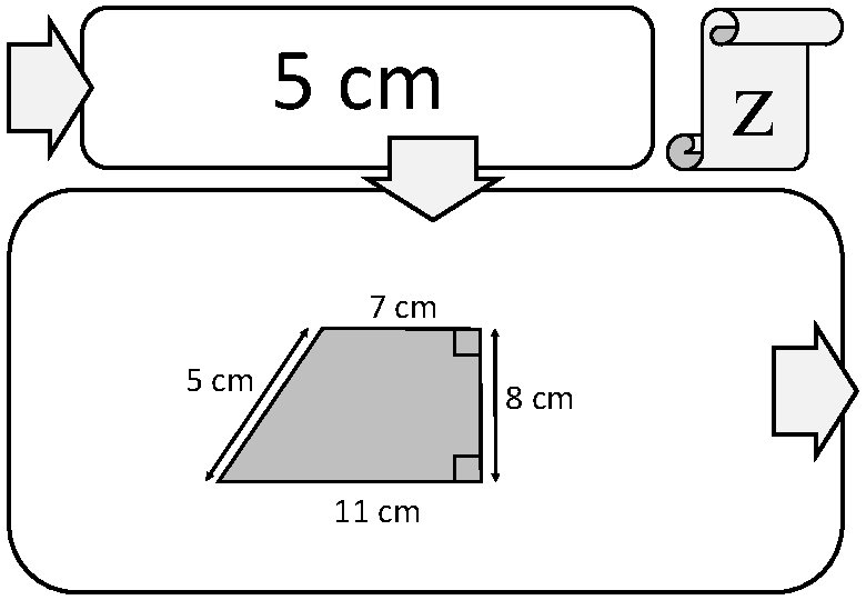 5 cm z 7 cm 5 cm 8 cm 11 cm 