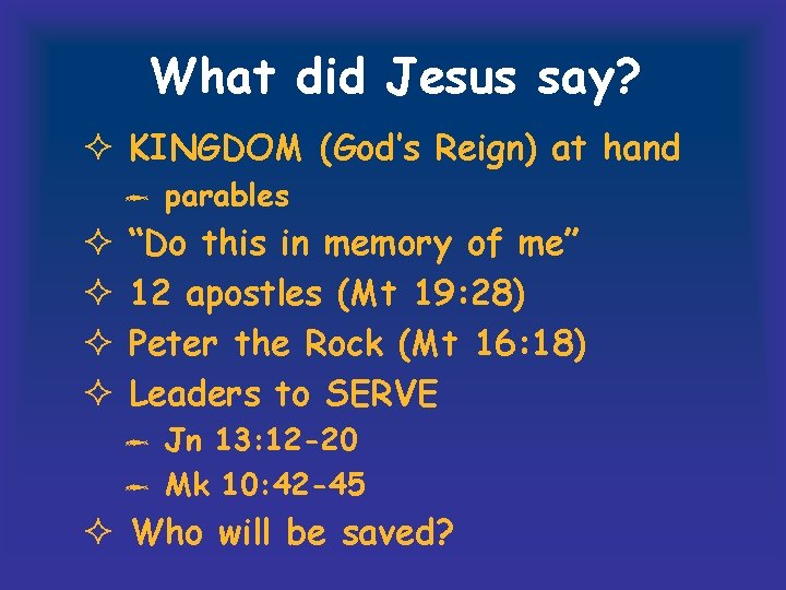 Ccrs Ecclesiology What Does It Mean For The