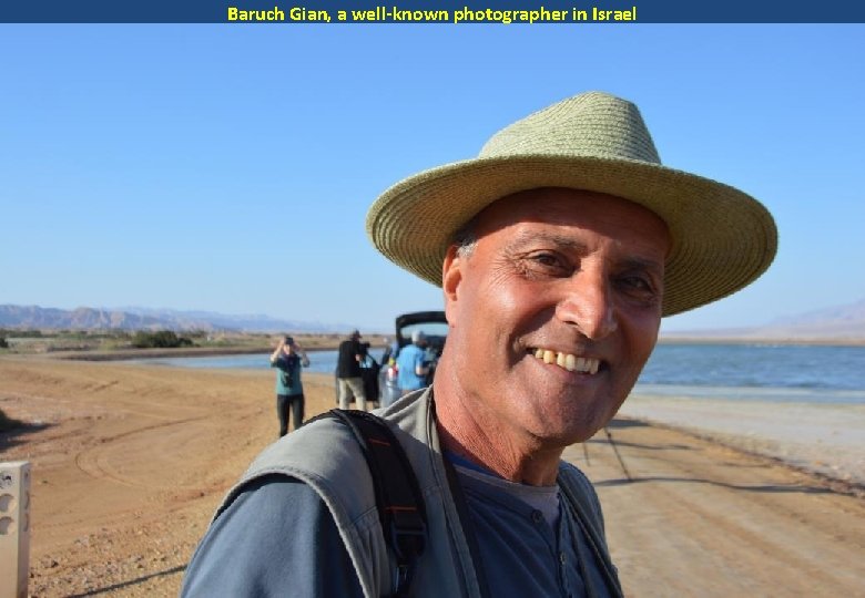 Baruch Gian, a well-known photographer in Israel 