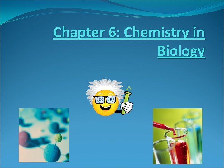 Chapter 6: Chemistry in Biology 