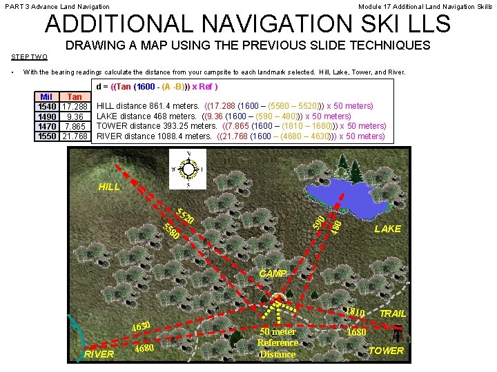 PART 3 Advance Land Navigation Module 17 Additional Land Navigation Skills ADDITIONAL NAVIGATION SKI