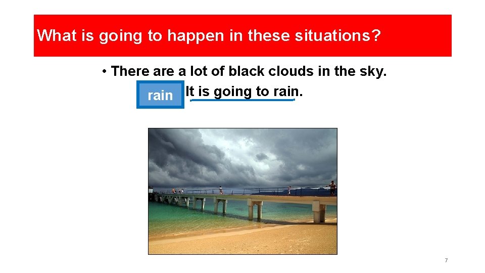 What is going to happen in these situations? • There a lot of black What is going to happen in these situations? • There a lot of black