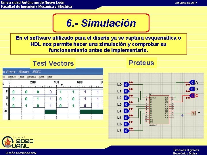 Universidad Autónoma de Nuevo León Facultad de Ingeniería Mecánica y Eléctrica Octubre de 2017