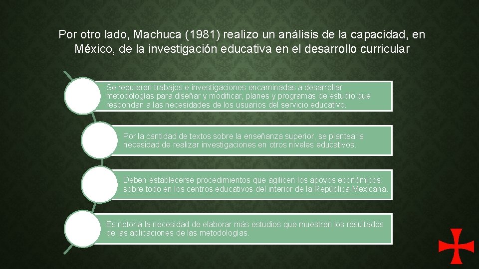 Por otro lado, Machuca (1981) realizo un análisis de la capacidad, en México, de