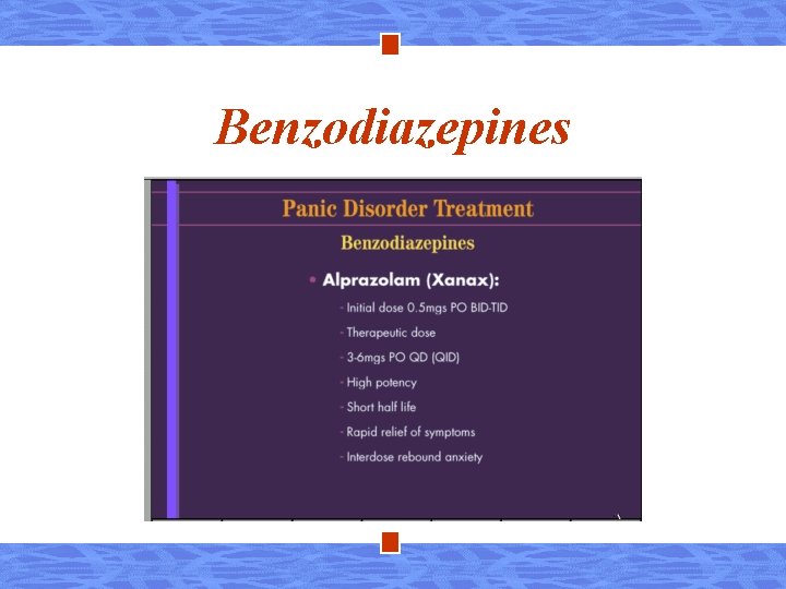 Benzodiazepines 