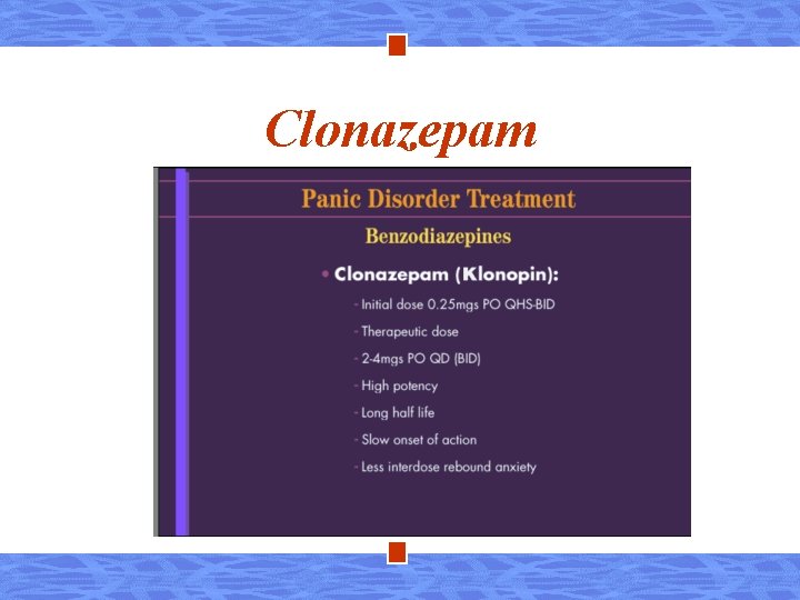 Clonazepam 