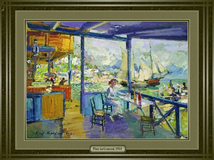 Pier in Gurzuf, 1914 Pier in Gurzuf, 1914