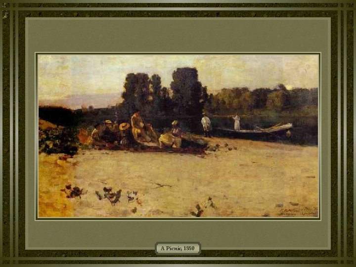 A Picnic, 1880 A Picnic, 1880