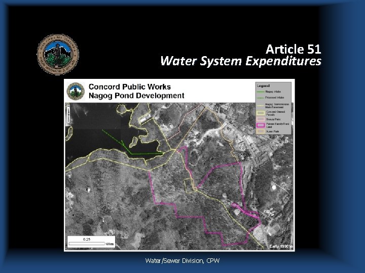 Article 51 Water System Expenditures Water/Sewer Division, CPW 