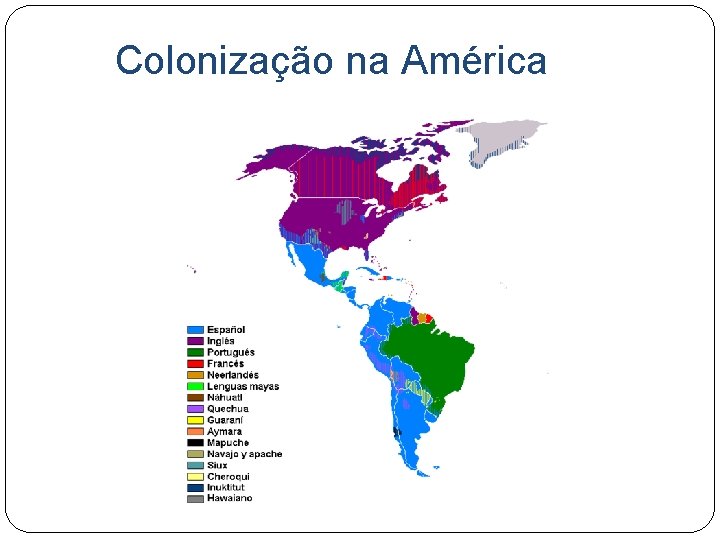 Colonização na América 