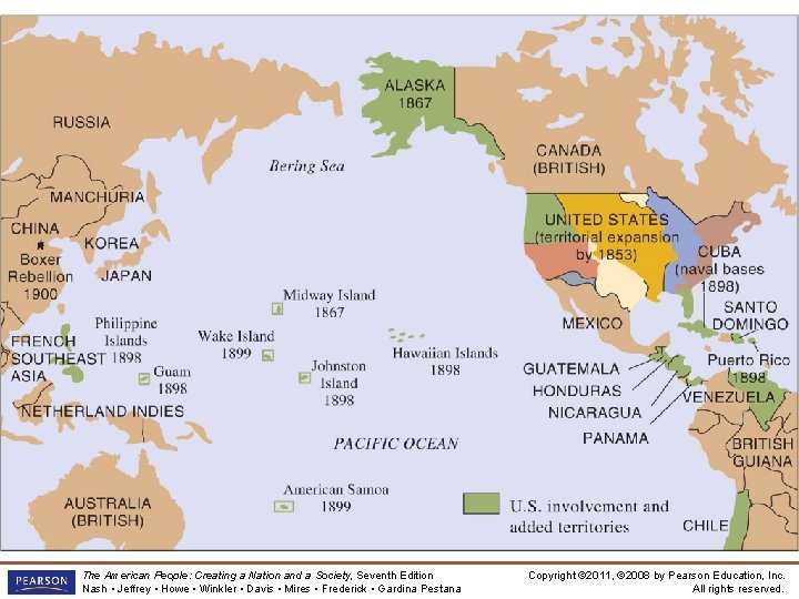United States Territorial Expansion to 1900 The American People: Creating a Nation and a United States Territorial Expansion to 1900 The American People: Creating a Nation and a