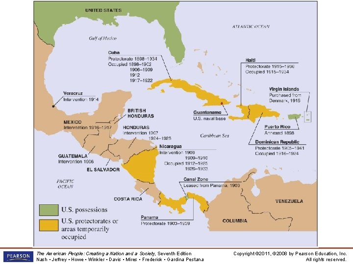 United States Involvement in Central America and the Caribbean, 1898– 1939 The American People: