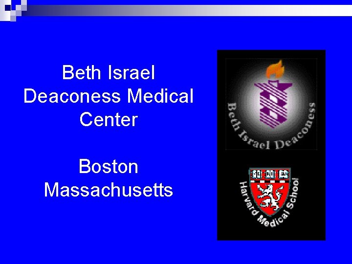 Beth Israel Deaconess Medical Center Boston Massachusetts 