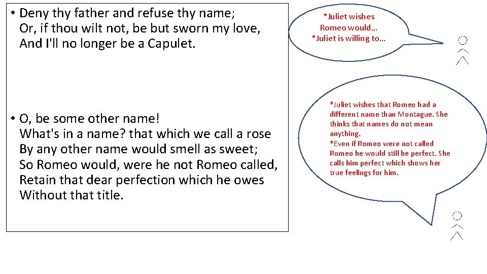  • Deny thy father and refuse thy name; Or, if thou wilt not,