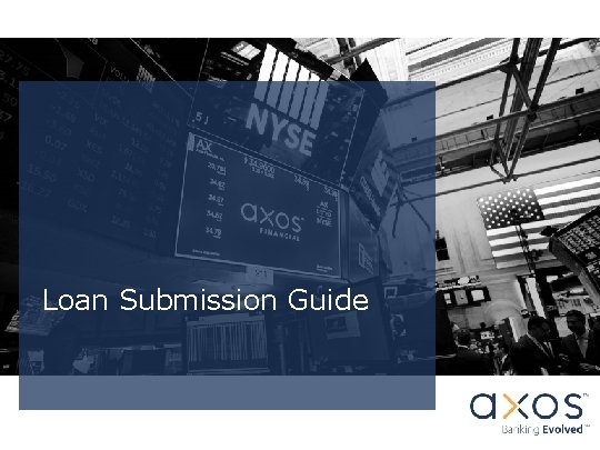 Loan Submission Guide 
