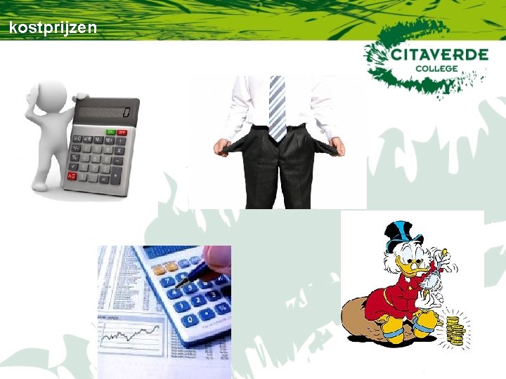 kostprijzen kostprijzen