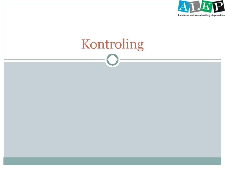 Kontroling 