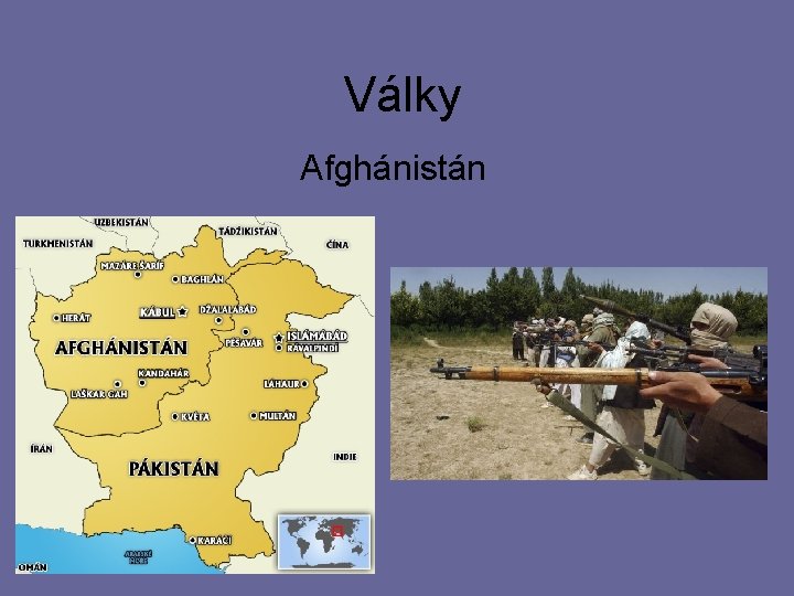 Války Afghánistán 