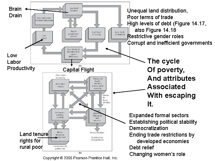 Brain Drain Low Labor Productivity Land tenure rights for rural poor Unequal land distribution,