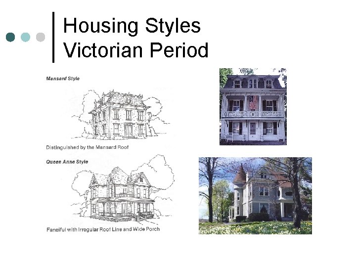 Housing Styles Victorian Period 