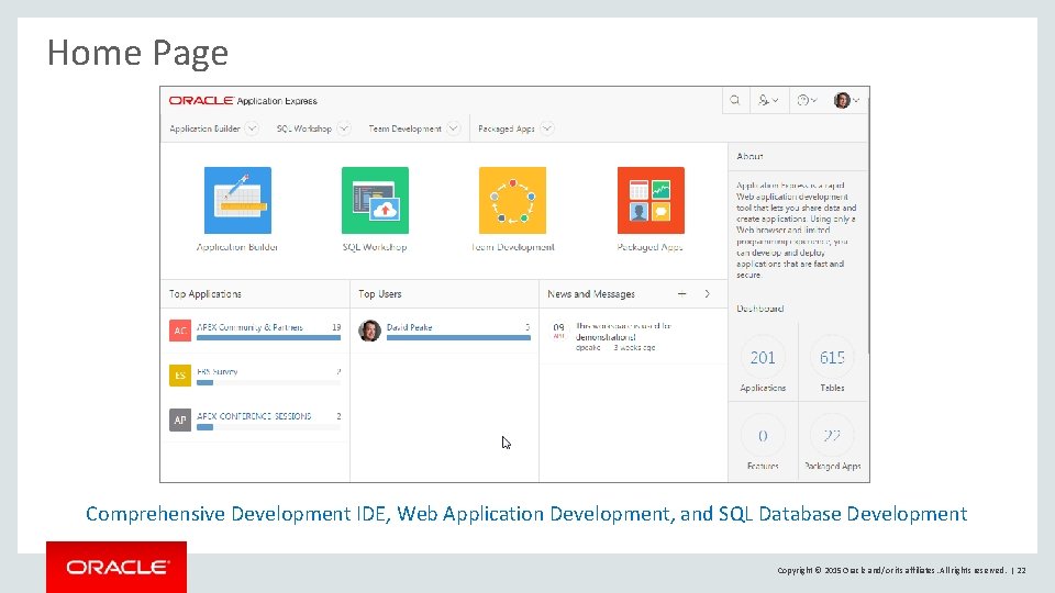 Home Page Comprehensive Development IDE, Web Application Development, and SQL Database Development Copyright © Home Page Comprehensive Development IDE, Web Application Development, and SQL Database Development Copyright ©