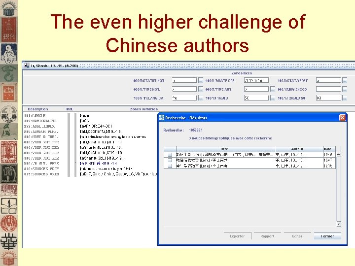 The even higher challenge of Chinese authors 