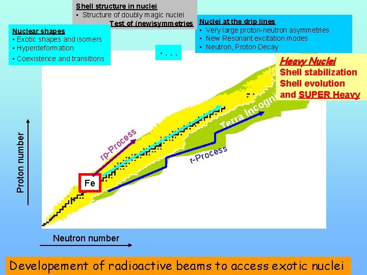 Shell structure in nuclei • Structure of doubly magic nuclei Test of (new)symmetries Nuclei