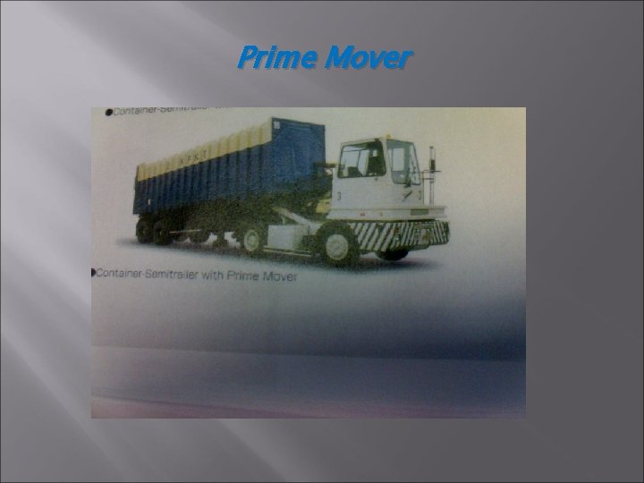 Prime Mover Prime Mover