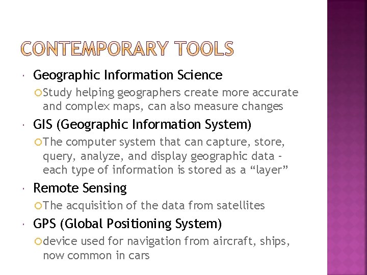  Geographic Information Science Study helping geographers create more accurate and complex maps, can