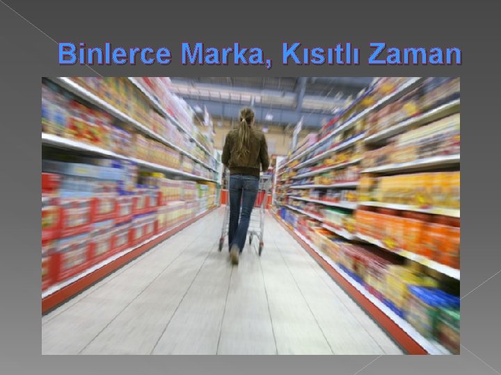 Binlerce Marka, Kısıtlı Zaman 