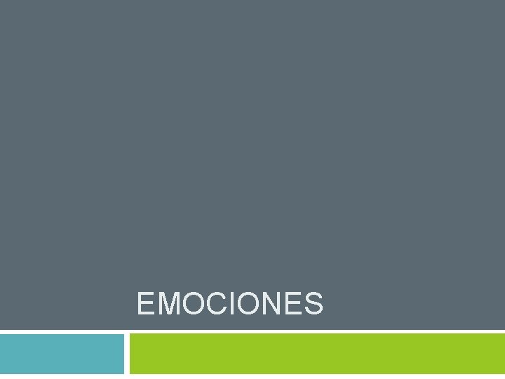 EMOCIONES 