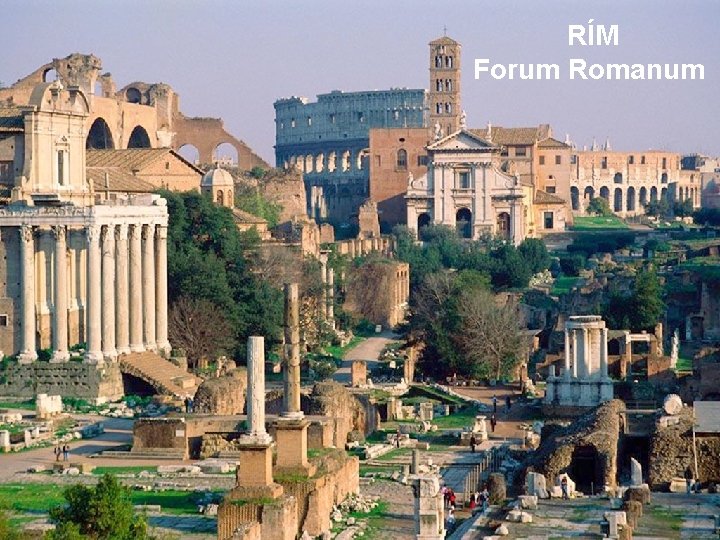 RÍM Forum Romanum 