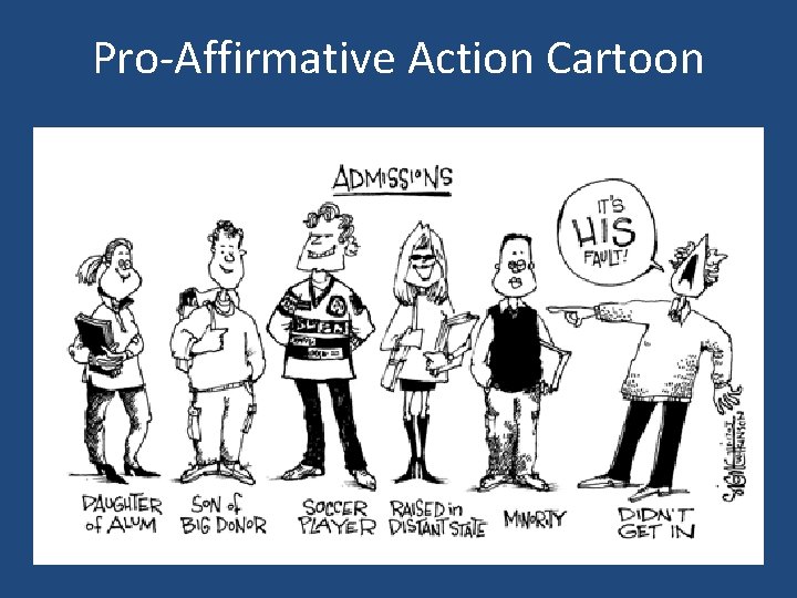 Pro-Affirmative Action Cartoon 