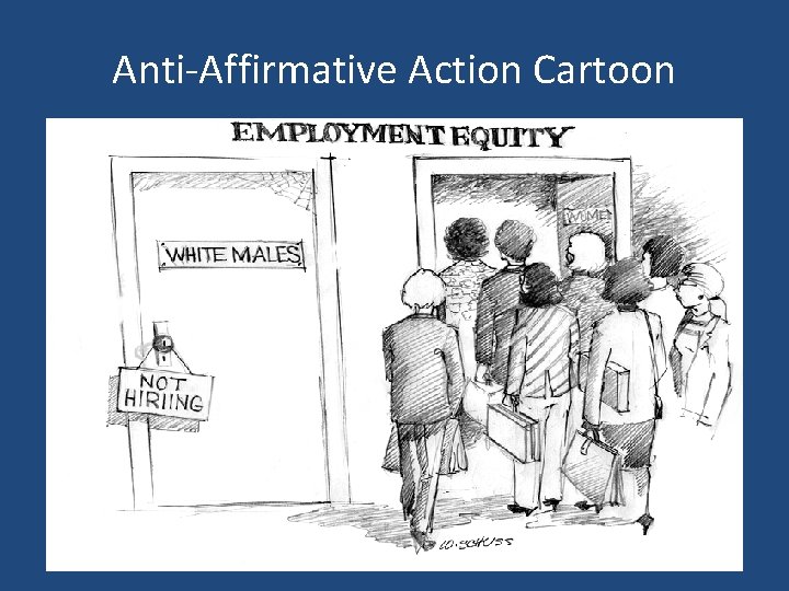 Anti-Affirmative Action Cartoon 