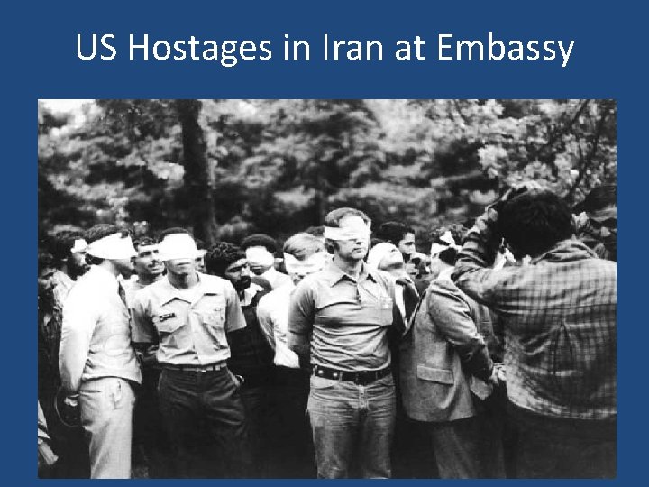 US Hostages in Iran at Embassy 