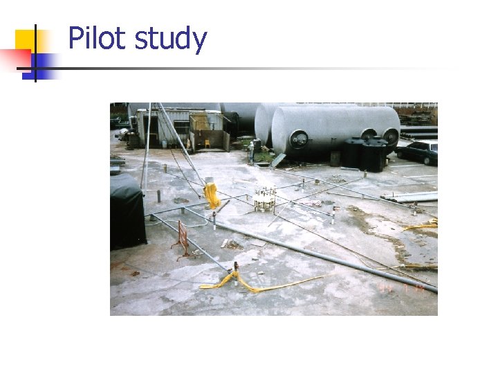 Pilot study Pilot study