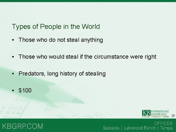 Types of People in the World • Those who do not steal anything • Types of People in the World • Those who do not steal anything •