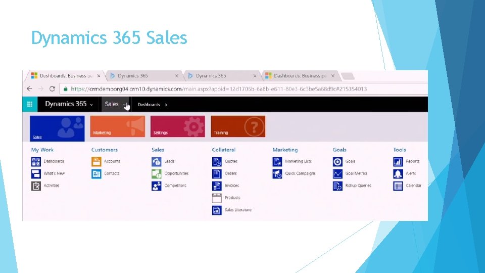 Dynamics 365 Sales 