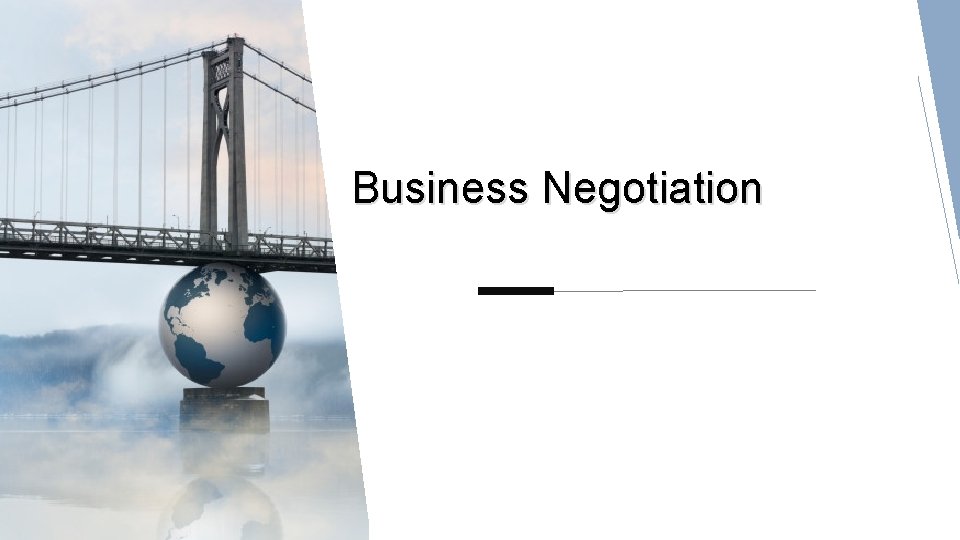 Business Negotiation 