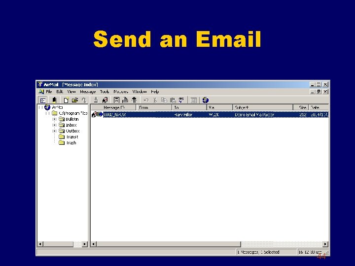 Send an Email 44 