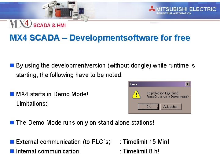 Industrial Automation SCADA & HMI MX 4 SCADA – Developmentsoftware for free n By