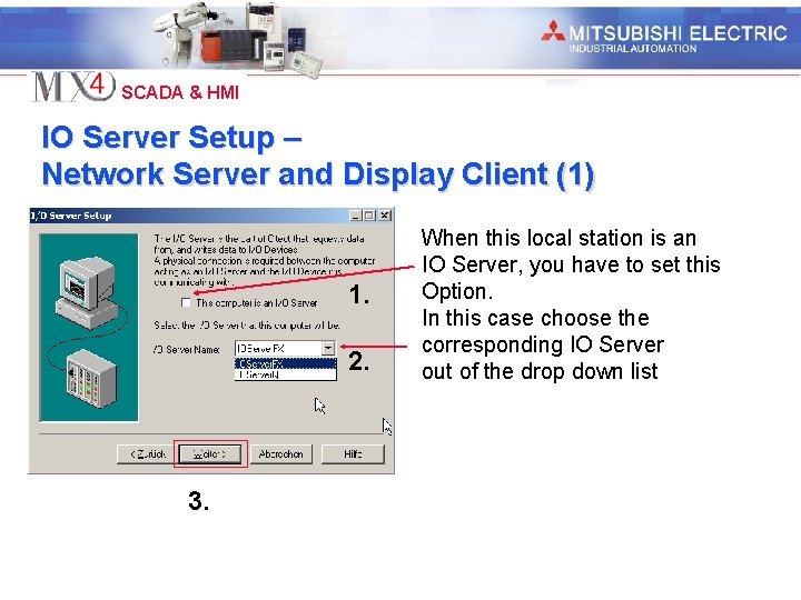 Industrial Automation SCADA & HMI IO Server Setup – Network Server and Display Client