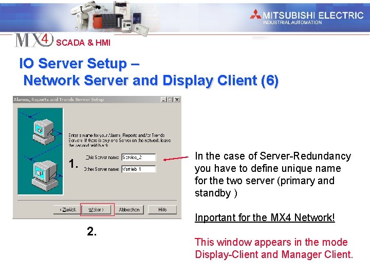 Industrial Automation SCADA & HMI IO Server Setup – Network Server and Display Client