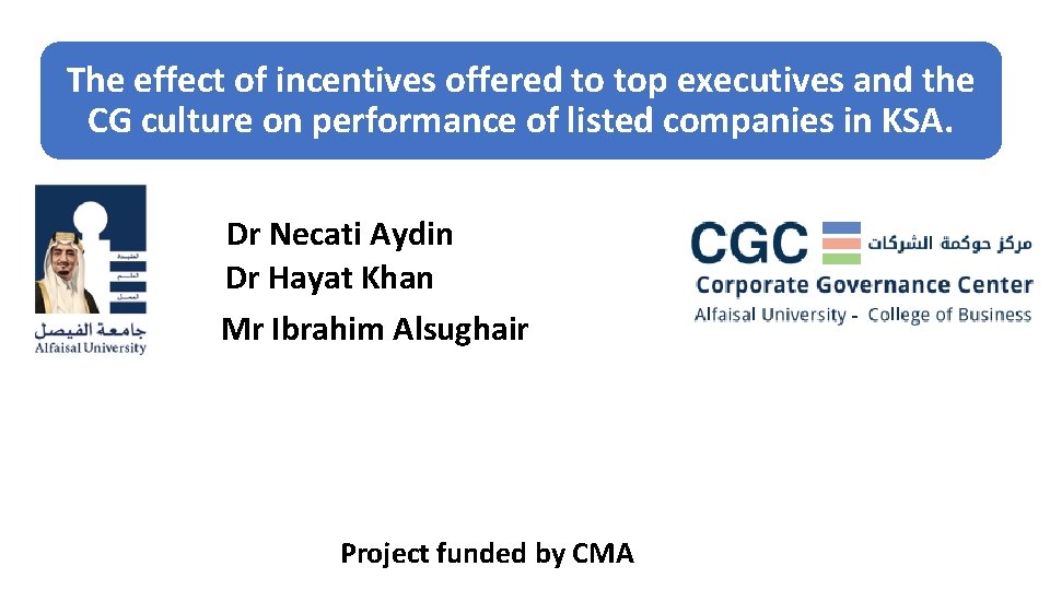 The effect of incentives offered to top executives and the CG culture on performance