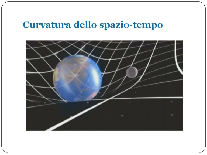 Curvatura dello spazio-tempo 